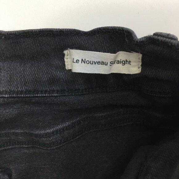 FRAME Fletcher Wash Le Nouveau Straight Raw Edge Hem 5 Pocket Jeans - Picture 3 of 12